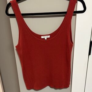 Madewell Rich Red Tank Top